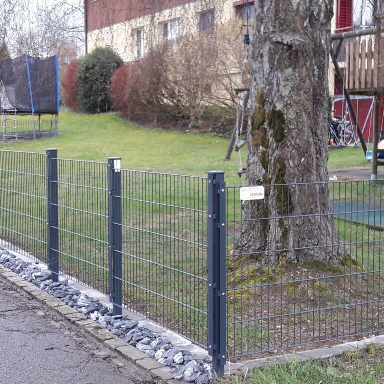 Doppelstabmattenzaun (anthrazit) (Nr. 29)